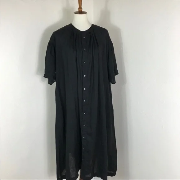 strapless skimming linen-blend maxi dress Blake Strapless Drop Waist Knit and Linen Maxi Dress – Thomas and Rye main image 1